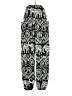 Obermeyer 100% Polyester Paisley Silver Casual Pants Size S (estimated) - photo 2