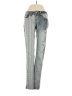 Grace Graphic Silver Jeans Size 25 waist - photo 1