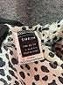 Shein Animal Print Ivory Long Sleeve Blouse Size 8 - 10 - photo 7