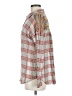 Sundance 100% Cotton Plaid Orange Ivory Long Sleeve Button-Down Shirt Size 6 - photo 5