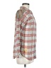 Sundance 100% Cotton Plaid Orange Ivory Long Sleeve Button-Down Shirt Size 6 - photo 4