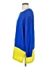 Neiman Marcus 100% Silk Blue Long Sleeve Silk Top Size S - photo 5