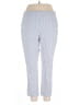 Carolina Belle Stripes Blue Casual Pants Size 16 - photo 1
