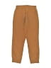 Assorted Brands Solid Tan Casual Pants Size 6 - photo 2