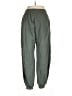 Left on Friday Solid Green Track Pants Size L - photo 2