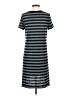 Mossimo Stripes Gray Casual Dress Size S - photo 2