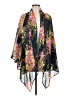Assorted Brands 100% Polyester Black Kimono One size - photo 1