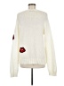 Wooden Ships Hearts Ivory Pullover Sweater Size M - photo 2