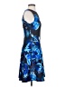 DKNY Print Blue Cocktail Dress Size 2 - photo 4