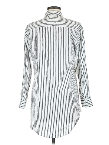 Zara Basic Long Sleeve Button-Down Shirt (view 2)