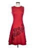 DKNY Hearts Red Cocktail Dress Size 2 - photo 1