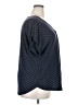 Basic Editions Polka Dots Blue Short Sleeve T-Shirt Size 2X - photo 4