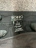 SOHO Apparel Ltd Solid Black Active Pants Size 1X - photo 7