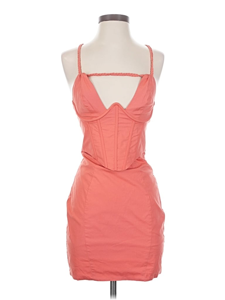Oh Polly Sleeveless Top Orange Sweetheart Neckline Tops - Used - Size 2