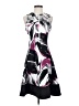 DKNY Graphic Black Cocktail Dress Size 2 - photo 1