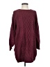 Unbranded 100% Acrylic Burgundy Pullover Sweater Size S - photo 1