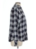 Le Lis 100% Rayon Plaid Black Long Sleeve Button-Down Shirt Size L - photo 4