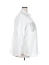 Cato 100% Cotton Polka Dots White 3/4 Sleeve Button-Down Shirt Size 18 - 20 - photo 4
