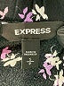 Express 100% Rayon Floral Black Romper Size S - photo 4