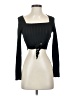 Shein Black Long Sleeve Top Size 2 - photo 1