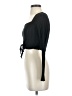 Shein Black Long Sleeve Top Size 2 - photo 5