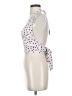 Shein 100% Polyester White Bodysuit Size XS - photo 5