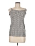 Ann Taylor LOFT Silver Sleeveless Top Size M - photo 1