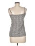 Ann Taylor LOFT Silver Sleeveless Top Size M - photo 2