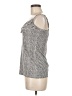 Ann Taylor LOFT Silver Sleeveless Top Size M - photo 5