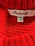 Madewell Solid Red Pullover Sweater Size XXS - photo 7