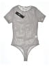 Fashion Nova Gray Bodysuit Size S - photo 1