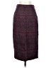 Halogen Argyle Burgundy Formal Skirt Size 2 - photo 1