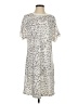 Shein Animal Print Gray Casual Dress Size 4 - photo 1