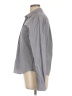 Steven Alan 100% Cotton Chevron-herringbone Gray Long Sleeve Button-Down Shirt Size L - photo 5