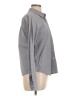Steven Alan 100% Cotton Chevron-herringbone Gray Long Sleeve Button-Down Shirt Size L - photo 4
