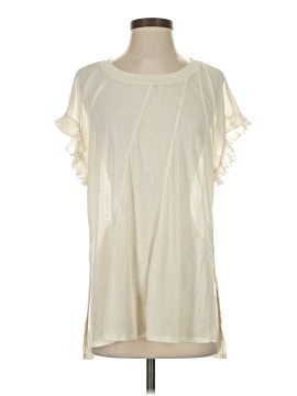 By Anthropologie Short Sleeve Blouse