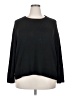 Ella Moss Solid Black Pullover Sweater Size XXL - photo 1