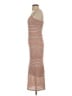 Intermix Stripes Brown Casual Dress Size S - photo 5