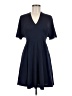 Three Dots Solid Blue Casual Dress Size P (petite) - photo 1