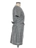 Lulus Houndstooth Gray Casual Dress Size M - photo 4