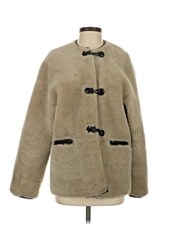 Mng Faux Fur Jacket - front