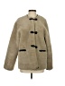 MNG 100% Polyester Tan Faux Fur Jacket Size S - photo 1