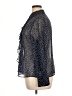 Zara Polka Dots Black 3/4 Sleeve Blouse Size XL - photo 5