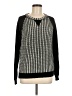 Rachel Zoe Houndstooth Black Pullover Sweater Size M - photo 1