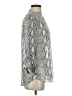 Kut from the Kloth 100% Polyester Animal Print Gray 3/4 Sleeve Blouse Size XS - photo 4