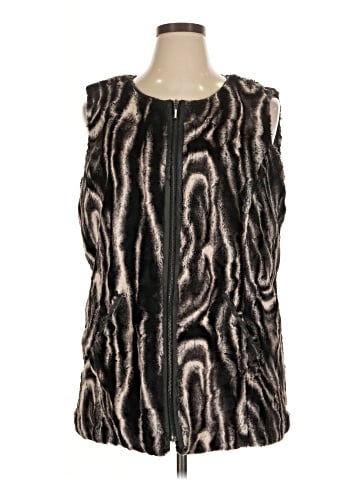 Style&Co Faux Fur Vest (view 1)