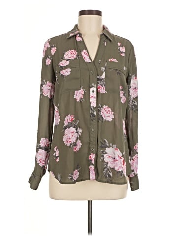 Candie's Long Sleeve Blouse (view 1)