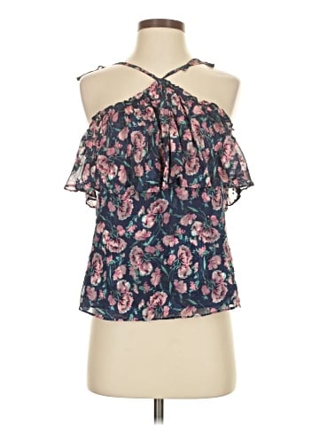 Rebecca Taylor Sleeveless Silk Top (view 1)