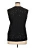 Michael Lauren Black Sleeveless Blouse Size M - photo 2