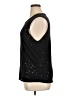 Michael Lauren Black Sleeveless Blouse Size M - photo 5